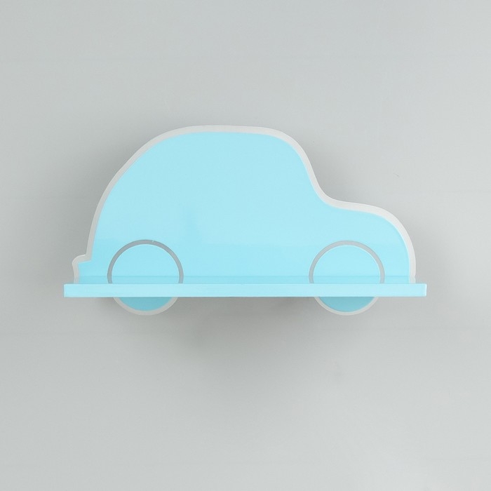 Бра Бра "Машинка" LED 24Вт синий 30х26 см