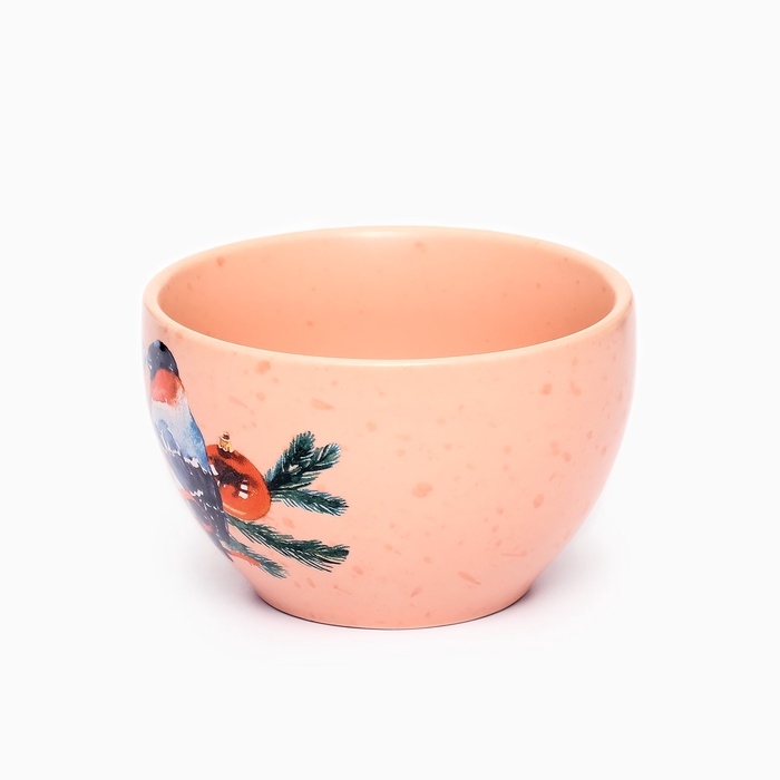 Кружка керамическая новогодняя Дорого внимание &laquo;Снегири&raquo;, 220 мл