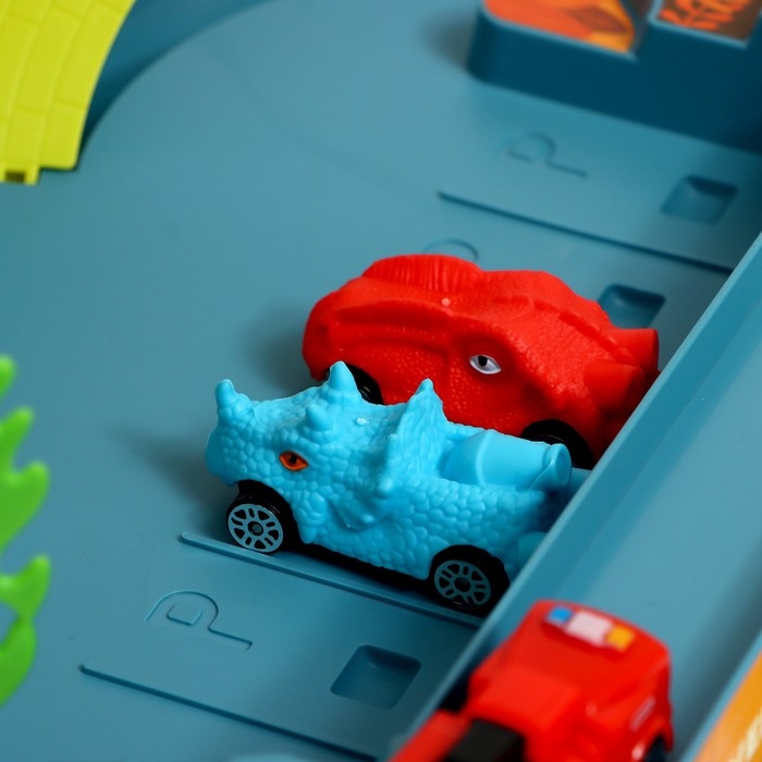 Автотрек &laquo;Динозавр&raquo;, звуковые эффекты, эффект дыма