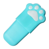 Набор маркеров текстовыделителей 6 штук 6 цветов, в пенале на молнии Лапки пастель Набор маркеров текстовыделителей 6 штук 6 цветов, в пенале на молнии Лапки пастель