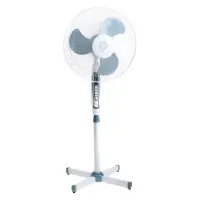 Вентилятор Energy EN-1635R, напольный, 40 Вт, 3 режима, бело-голубой