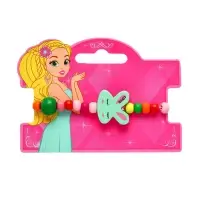 Браслет детский &laquo;Выбражулька&raquo; зайчик сонный на радуге, цвет МИКС