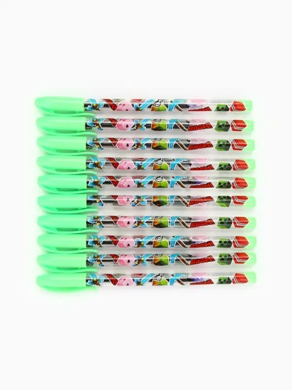 Ручка шариковая с колпачком "Wow", синяя паста 0.7 мм