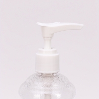 Бутылочка для хранения, с дозатором, 150 мл, цвет белый/прозрачный