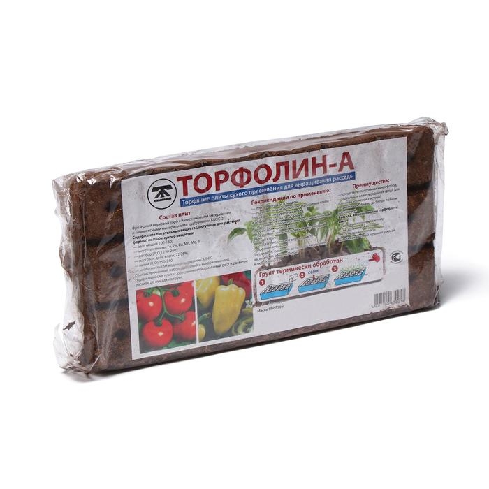 Субстрат торфяной, 18 ячеек, &laquo;Торфолин-А&raquo;