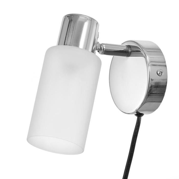 Бра с проводом 59385/1 E14 40Вт хром 15х8х13 см