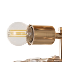 Люстра "Нежность" 3х40Вт Е27 золото 42х42х18см