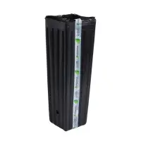 Пакет для рассады, 2.2 л, 10&times;10 см, h=29 см, полиэтилен, чёрный, Greengo