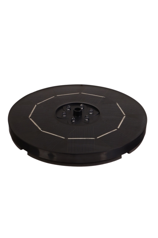 Фонтан на солнечной батарее,  h=0,55 метра, 180 л/ч, 7 Вт,  LED-подсветка, JT-180-6LED