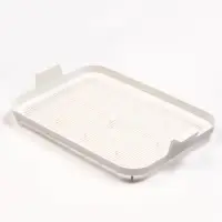 Туалет "Белла мини" для кошек, с сеткой, 35 х 26  х 6 см, Синий