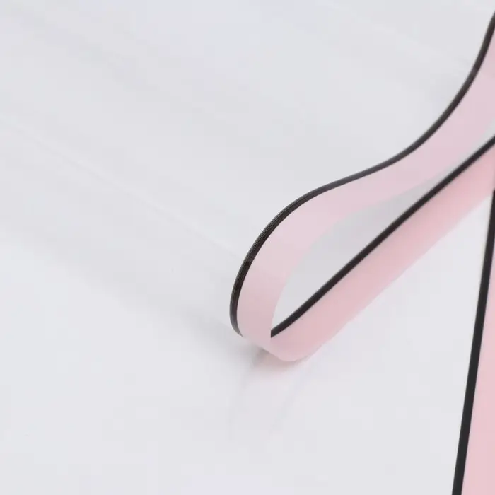 Плёнка для декора и флористики, розовая, универсальная, без рисунка, лист 1 шт., 58&times;58 см