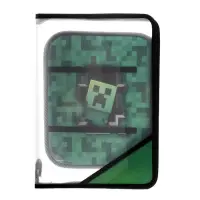 Папка для труда, А4, пластиковая, 23&times;32.5&times;2.5 см &laquo;Пиксели&raquo;