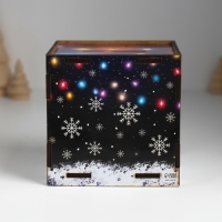 Копилка куб "Змея. Всё сбудется" 10х10х10 см Копилка куб "Змея. Всё сбудется" 10х10х10 см