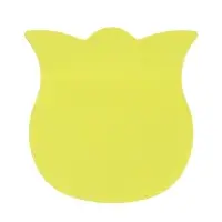 Блок с липким краем, &laquo;Фигурки&raquo;, флуоресцентный, 30 листов, МИКС