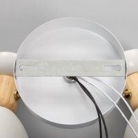 Бра "Канди" 2хЕ27 40Вт белый 35х12х22см