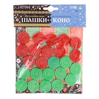 Настольная игра «Шашки» и «Коно», 2в1, 2 игрока, 5+ Настольная игра «Шашки» и «Коно», 2в1, 2 игрока, 5+