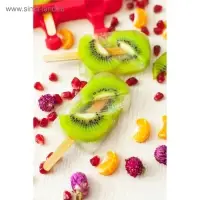 Форма для мороженого &laquo;Эскимо макси&raquo;, силикон, 19.5&times;14.5&times;2.5 см, 3 ячейки (8.2&times;4.6 см), МИКС