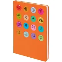 Ежедневник &laquo;История изобретений&raquo;, недатированный, оранжевый