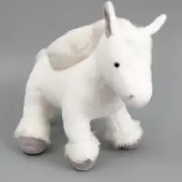 Мягкая игрушка "Лошадка" белая, 40 см