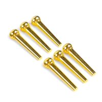 Набор фиксаторов струн Music life, 6 штук, медный