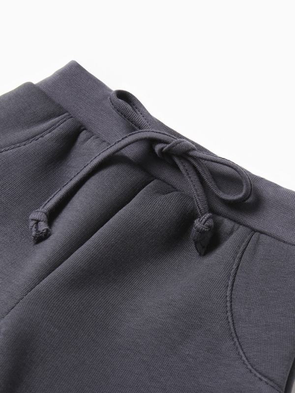 Костюм: толстовка и брюки Крошка Я Dino, рост 62-68, темно-серый