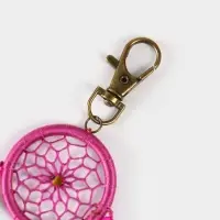 Брелок ловец снов, 17 см, фиолетовый