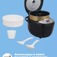 Мультиварка CF-MC9521, антипригарная чаша 5 л, мультиповар