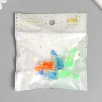 Декор для творчества пластик "Лимонад - мишка" МИКС 1,2х1,2х2,7 см