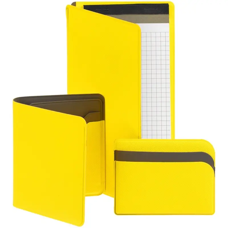 Чехол для карточек Dual, желтый Чехол для карточек Dual, желтый