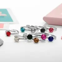 Кольцо детское &laquo;Выбражулька&raquo; стразинка, цвет МИКС, безразмерно