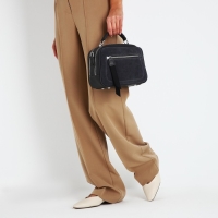 Сумка-саквояж на молнии, цвет серый Сумка-саквояж на молнии, цвет серый