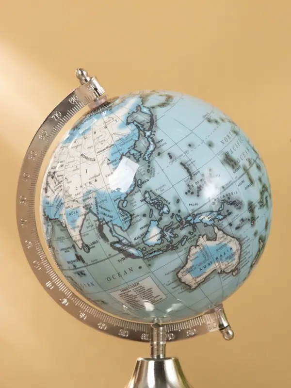 Глобус сувенирный, 18&times;15&times;26 см, подставка металл