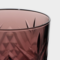 Стакан низкий стеклянный «Зальцбург», 300 мл, цвет лилак Стакан низкий стеклянный «Зальцбург», 300 мл, цвет лилак