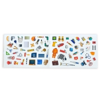 100 наклеек «Профессии», 12 стр. 100 наклеек «Профессии», 12 стр.