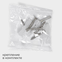 Полка для ванной Штольц St&ouml;lz Loft basic, стеклянная