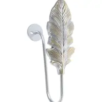 Крючок для штор CAPPIO KS041, цвет серебро с золотом, набор 2 шт