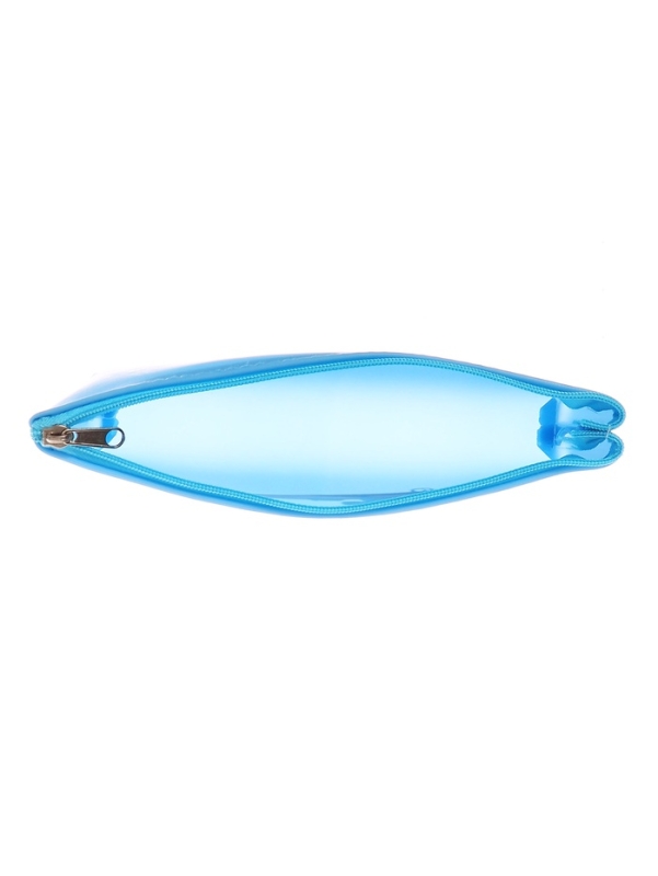 Пенал школьный на молнии Оружие  Синий