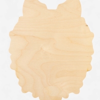 Доска для выжигания "Волк"  05525