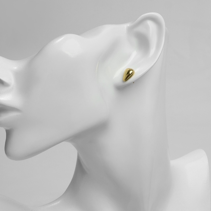 Серьги металл Серьги металл "Стиль" неоны мини, цвет золото