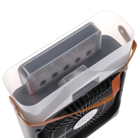 Портативный вентилятор LOF-06, с функцией увлажнителя, 3 скорости, питание USB, чёрный Портативный вентилятор LOF-06, с функцией увлажнителя, 3 скорости, питание USB, чёрный