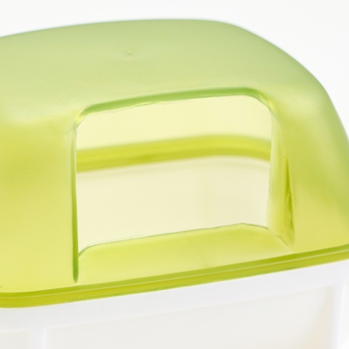 Туалет для грызунов Туалет для грызунов "Пижон", 10,2 х 7,2 х 7,2 см, зелёный