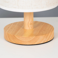 Лампа настольная "Брюссель" 1х40Вт E27 белый 14х14х27 см RISALUX Лампа настольная "Брюссель" 1х40Вт E27 белый 14х14х27 см RISALUX