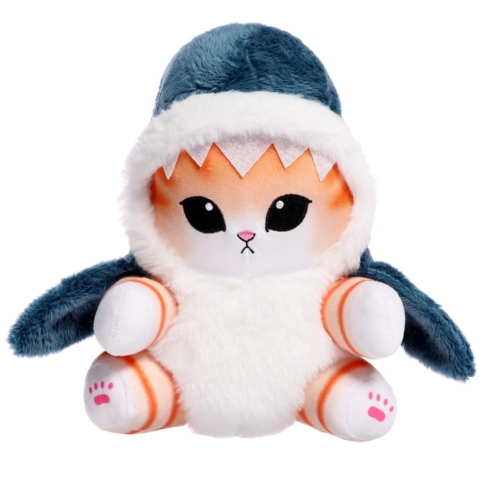 Мягкая игрушка &laquo;Котик-акула&raquo;, 25 см