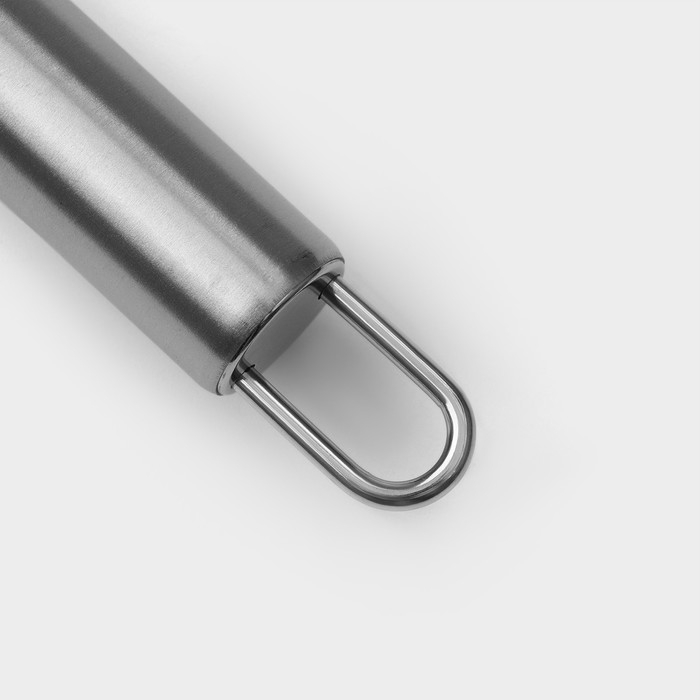 Кондитерская лопатка - палетка прямая Доляна, 27&times;3 см, рабочая часть 15 см, цвет серебристый