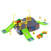 Парковка детская &laquo;Гараж&raquo;, 2 машинки, аксессуары