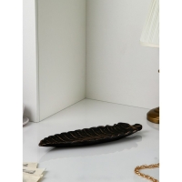 Органайзер &laquo;Лист №2&raquo;, полистоун, цвет чёрный