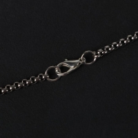 Кулон-амулет &laquo;Помпеи&raquo; дракон, цвет красный в чернёном серебре, 70 см