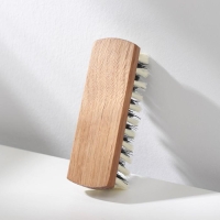 Щётка для одежды, 12,5×4 см, 80 пучков, искусственная щетина Щётка для одежды, 12,5×4 см, 80 пучков, искусственная щетина