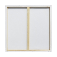 Холст на подрамнике 1,6х60х60 см, хлопок 100%, акриловый грунт, среднезернистый, 380г/м&sup2;