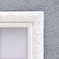 Фоторамка пластик L-2 20х25 см белый (пластиковый экран)